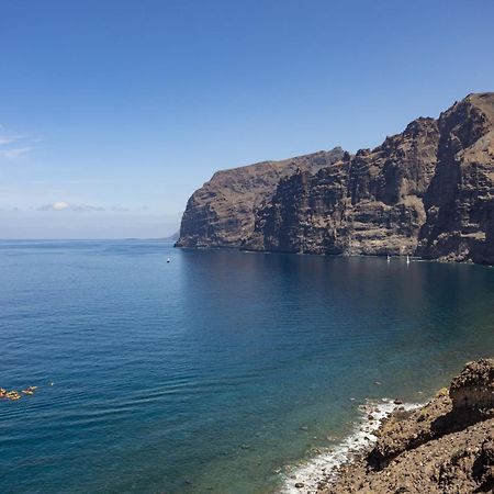 Okstay Los Gigantes With Ac, Terraces And Sea Views Santiago del Teide Exteriör bild