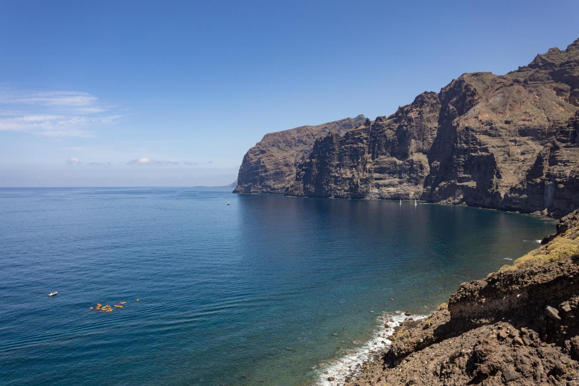 Okstay Los Gigantes With Ac, Terraces And Sea Views Santiago del Teide Exteriör bild